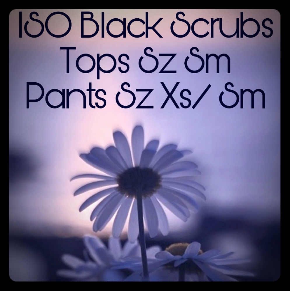 ISO Black Scrubs